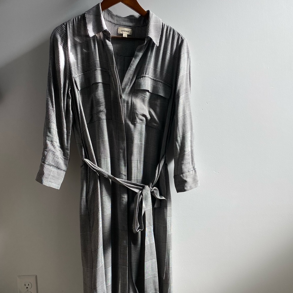 Lagence maxi shirt dress